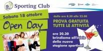 SABATO 18 OTTOBRE OPEN DAY