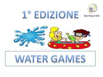 1° EDIZIONE dei WATER GAMES