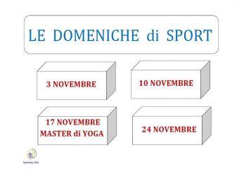 DOMENICHE di SPORT !!!