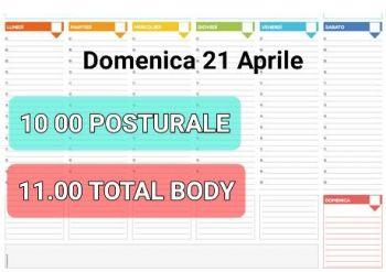 DOMENICA 21 APRILE